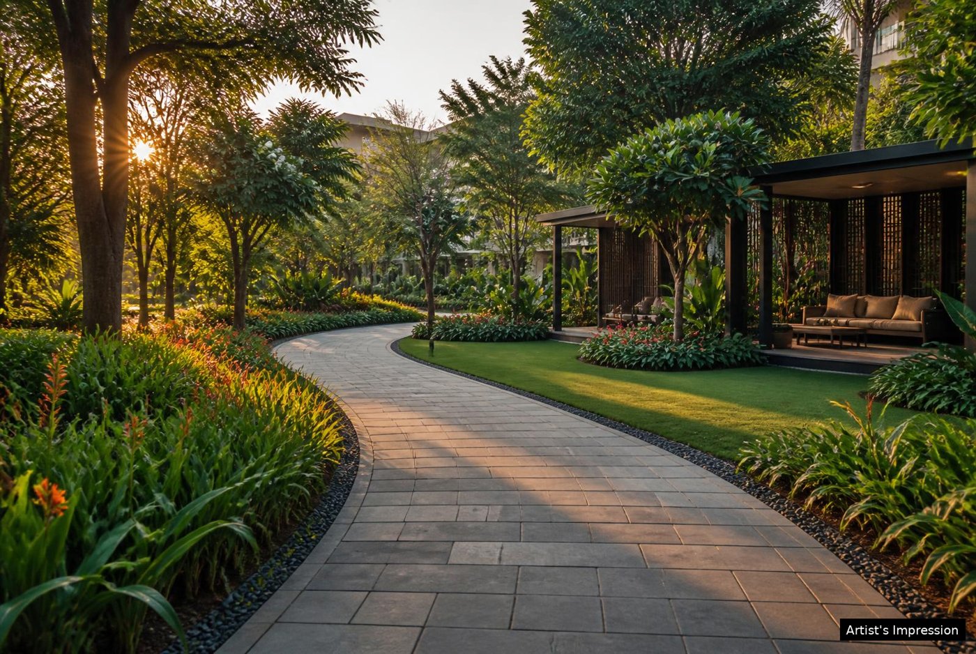 Garden trails at Prestige Garden Trails