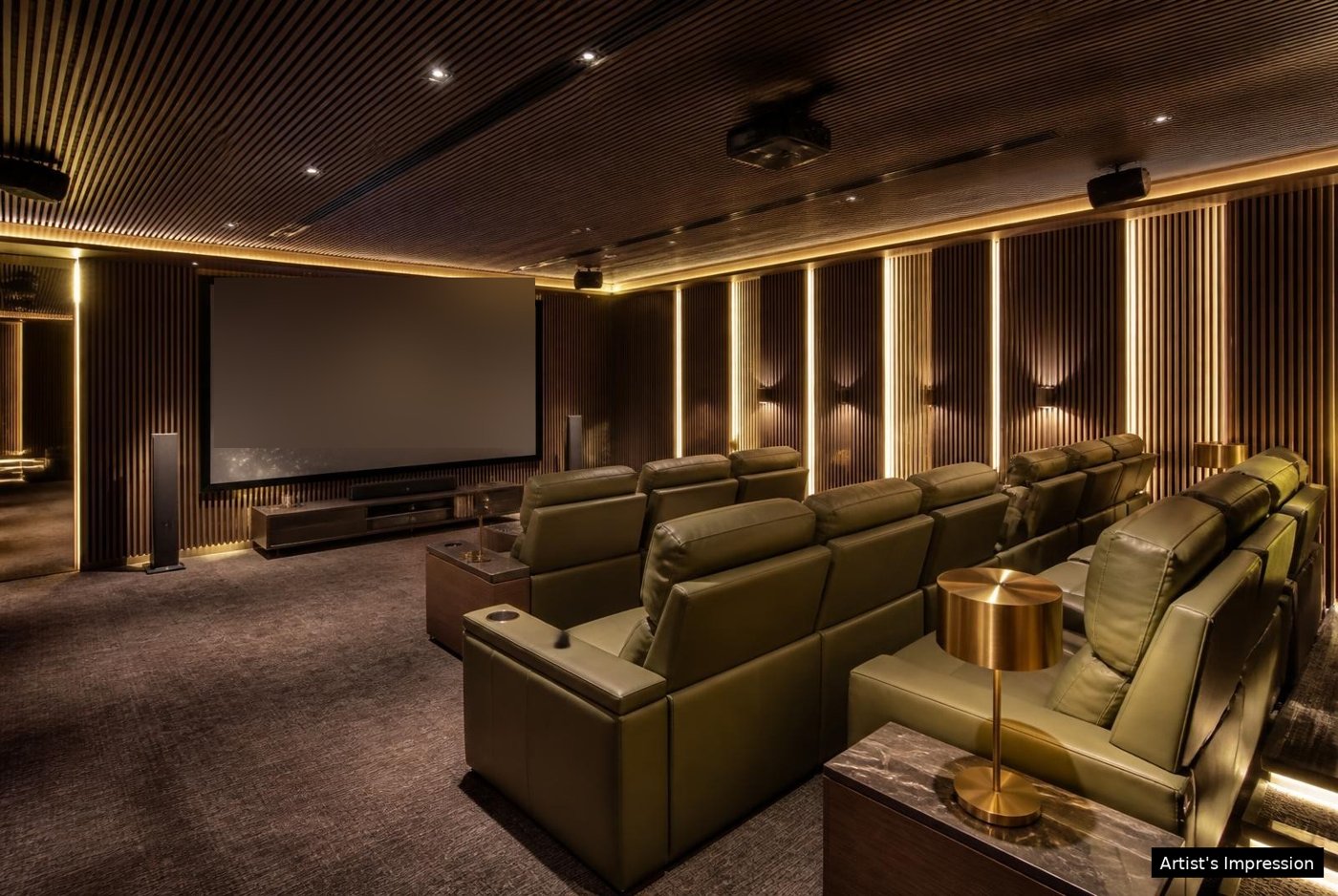 Mini theatre & indoor games at Prestige Garden Trails